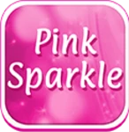 go sms pink sparkle theme android application logo